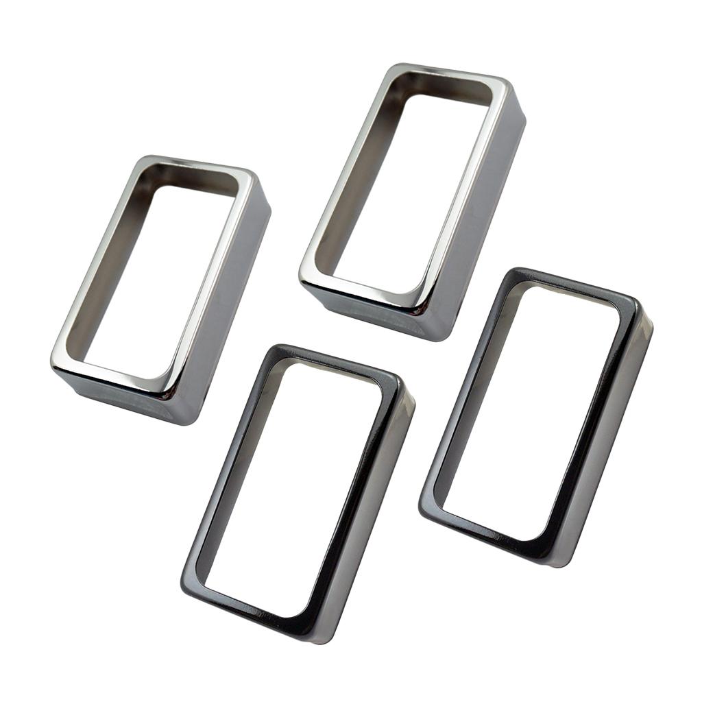 4pcs Double Coil Humbucker Pickup Covers for Electric Guitar Replacement