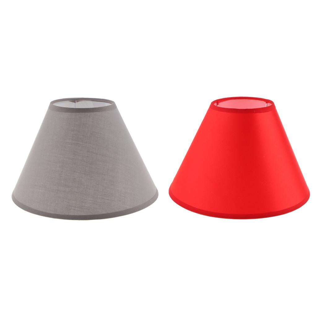 2 Pcs Fabric Lampshade Table Lamp Shade Floor Lamp Bedside Lamp Light Shade