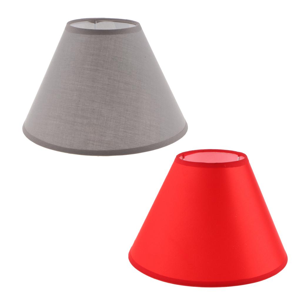 2 Pcs Fabric Lampshade Table Lamp Shade Floor Lamp Bedside Lamp Light Shade