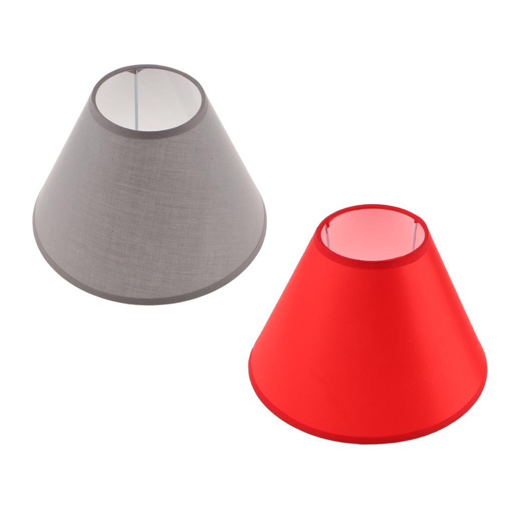 2 Pcs Fabric Lampshade Table Lamp Shade Floor Lamp Bedside Lamp Light Shade