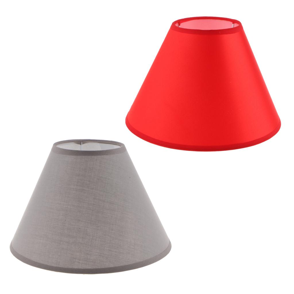 2 Pcs Fabric Lampshade Table Lamp Shade Floor Lamp Bedside Lamp Light Shade