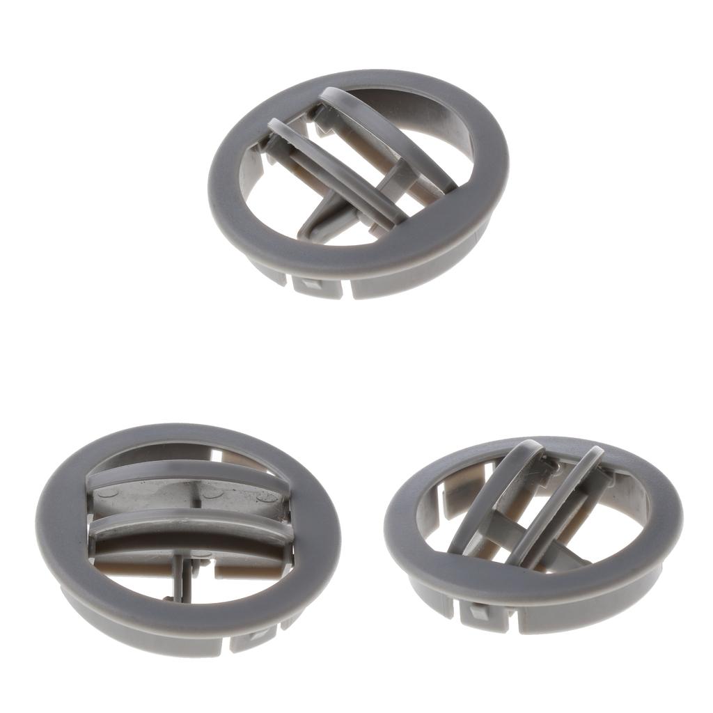 3X Car RV ATV Interior Round Ceiling A/C Vent Air Outlet Rotating Open Close
