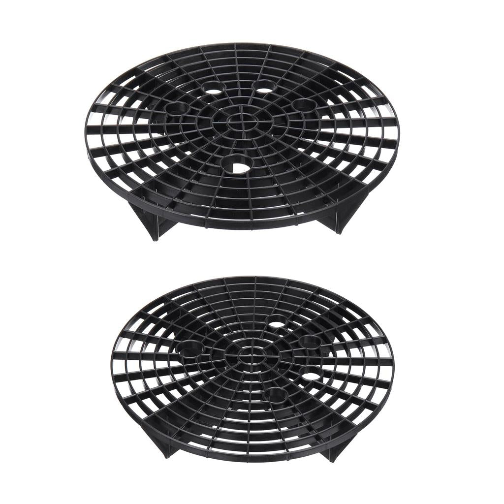 2Pcs Car Wash Water Bucket Filter Anti Scratch Tool 26CM+23.5CM