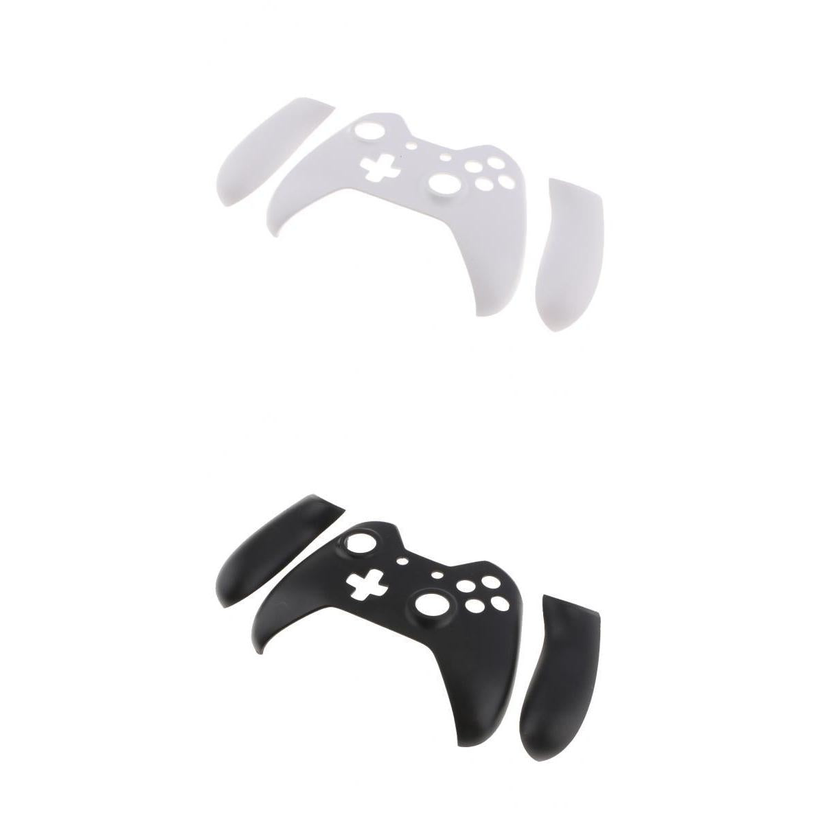 2Pieces Soft Touch Front Shell Faceplate + L R Panel for One Controller