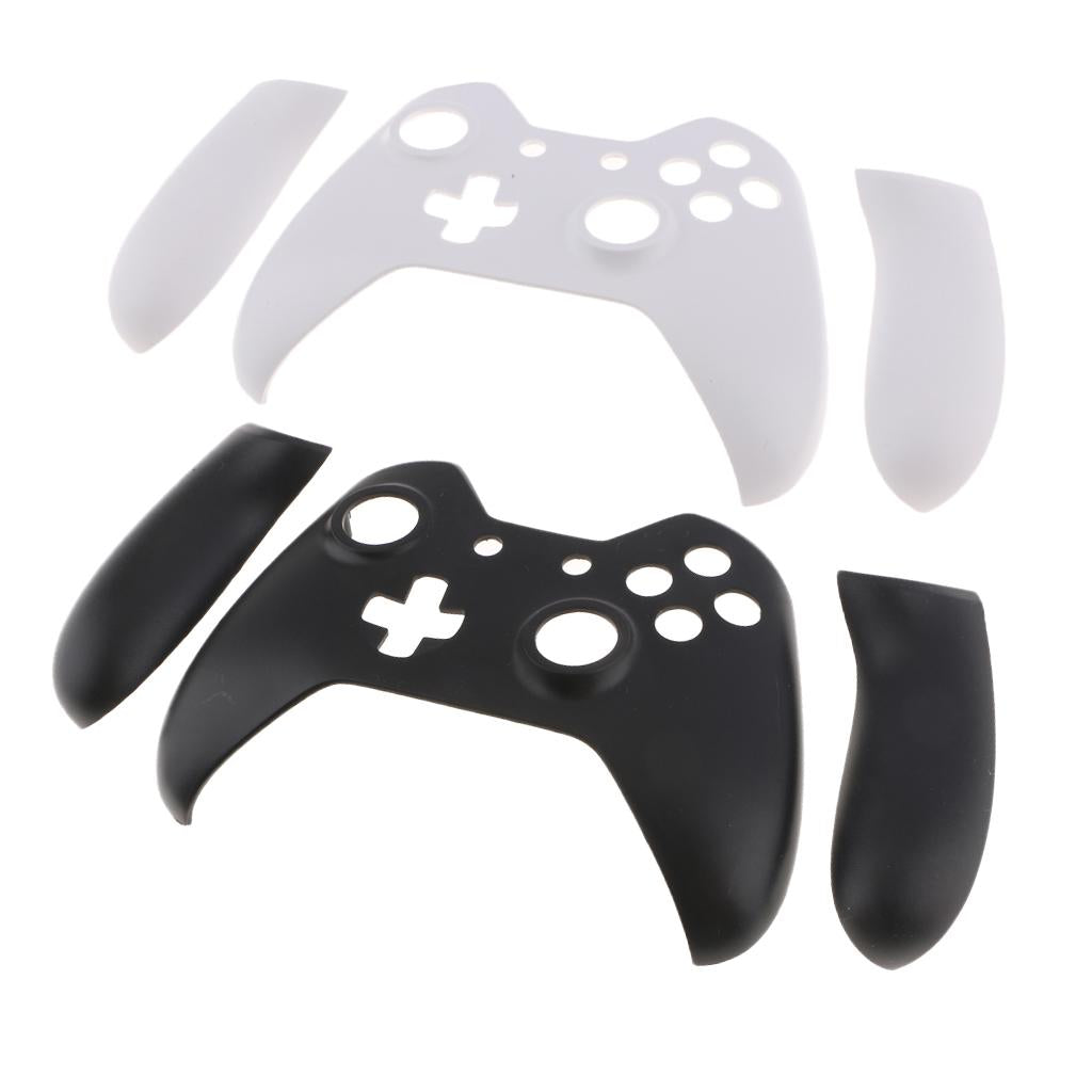 2Pieces Soft Touch Front Shell Faceplate + L R Panel for One Controller