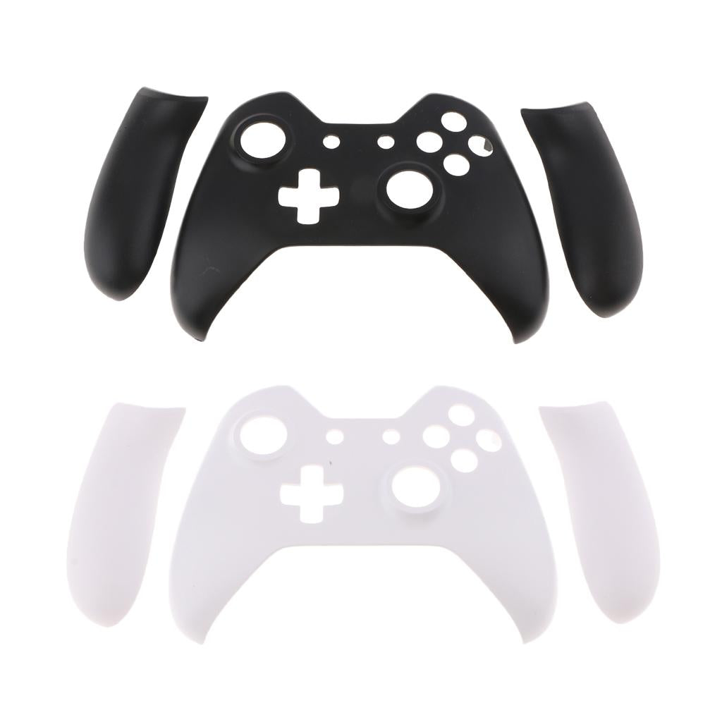 2Pieces Soft Touch Front Shell Faceplate + L R Panel for One Controller