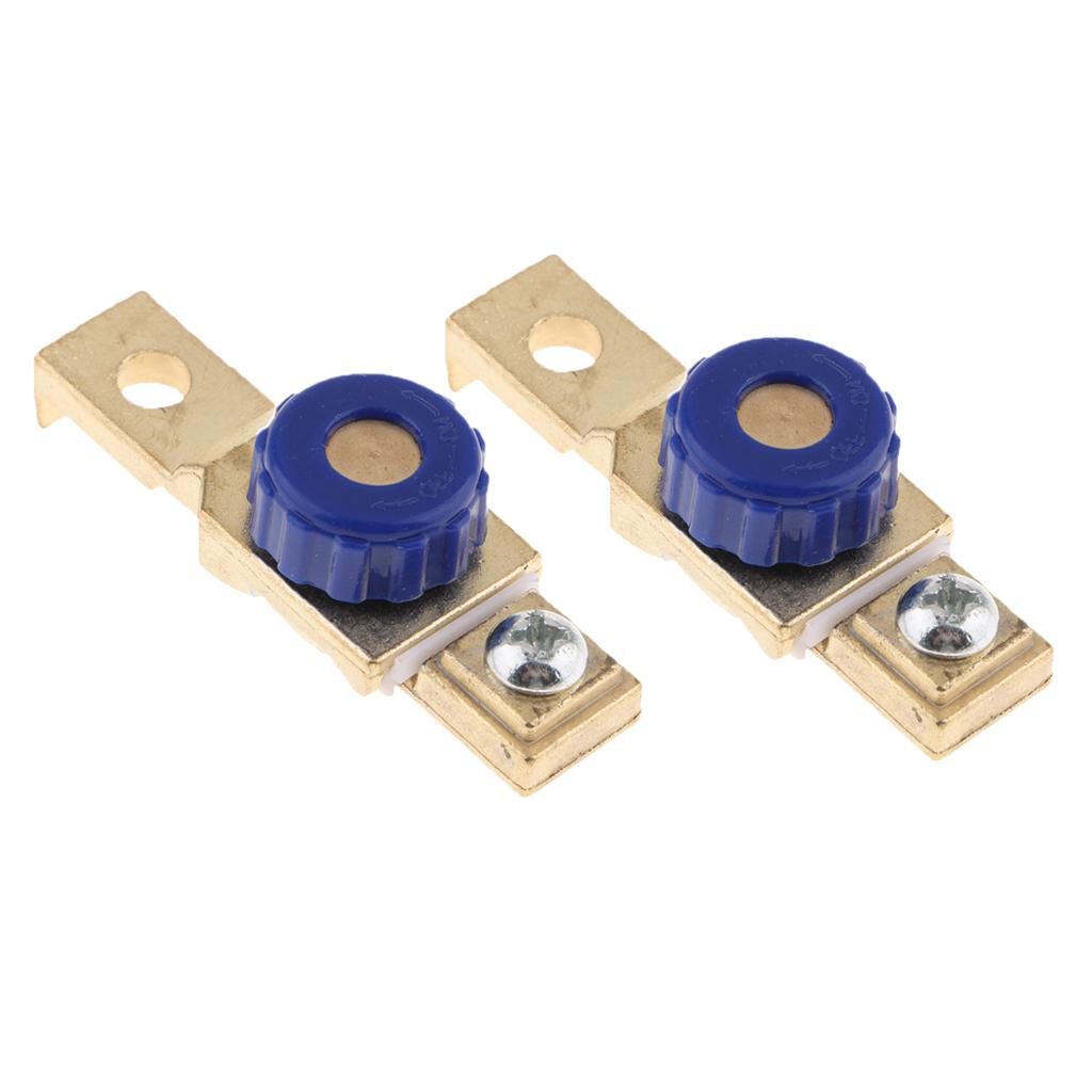 2PCS Motor Battery Power Cut Off Switch Terminal Link Disconnect Isolator