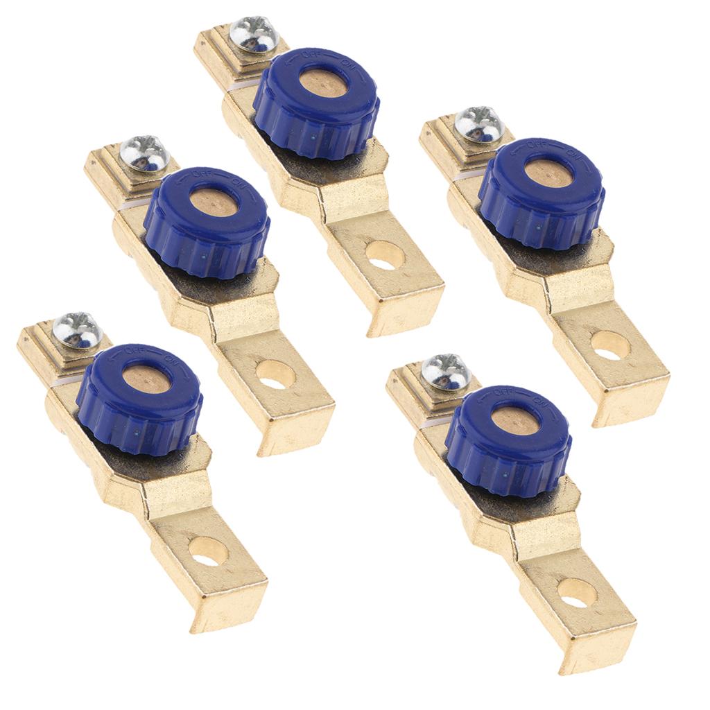 5PCS Motor Battery Power Cut Off Switch Terminal Link Disconnect Isolator