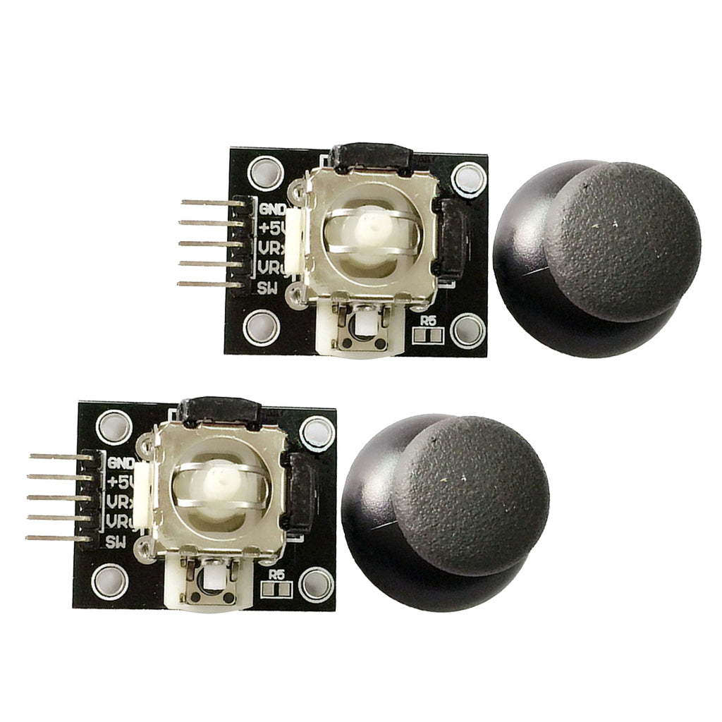 2PCS XY Dual Axis Joystick Thumb Stick Module Game Control for PS2