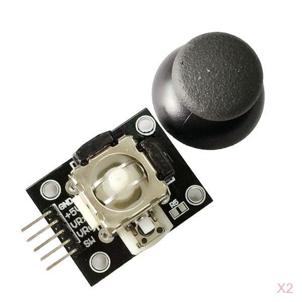 2PCS XY Dual Axis Joystick Thumb Stick Module Game Control for PS2