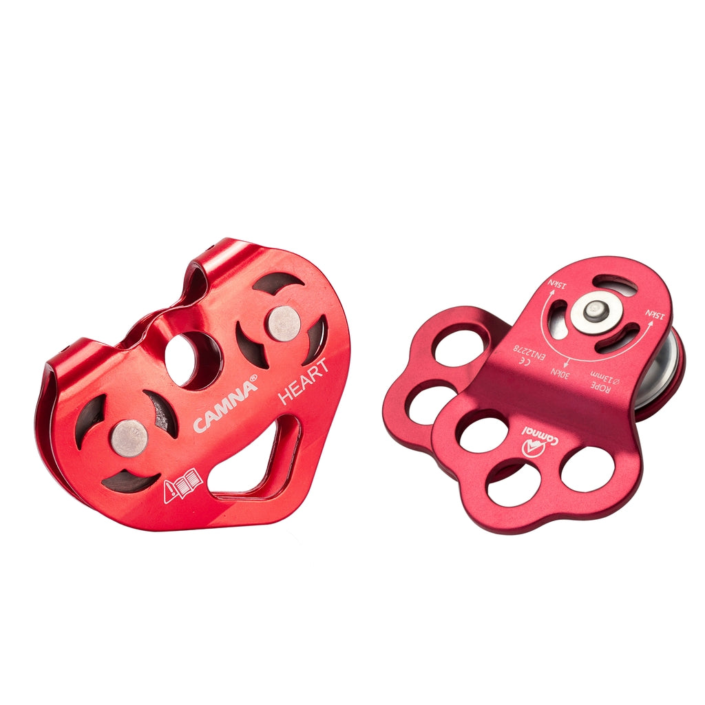 30KN Fixed Side Single Climbing Zip Line 13mm Rope Wire Cable Trolley Pulley