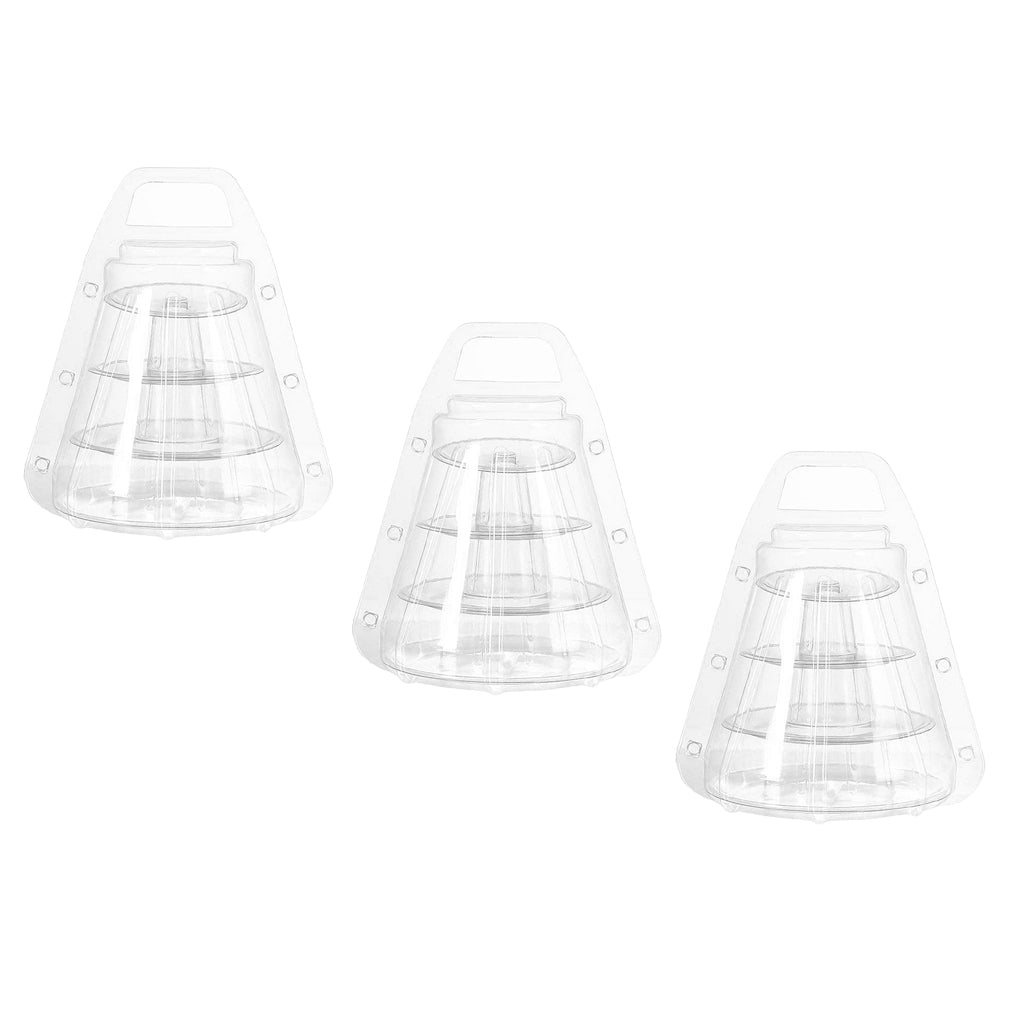 3pcs Macaron Tower Display Box Macaron Stand for French Macarons 4 Tier