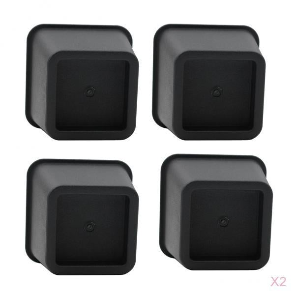 8Pcs Heavy Duty Multi Height Bed Risers Bed Lifts 3 Inch Height