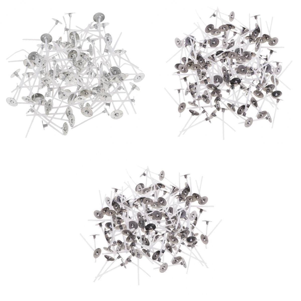 600 Pieces White Cotton Candle Wicks Core For Home Candle Making 2.5/3/3.5cm
