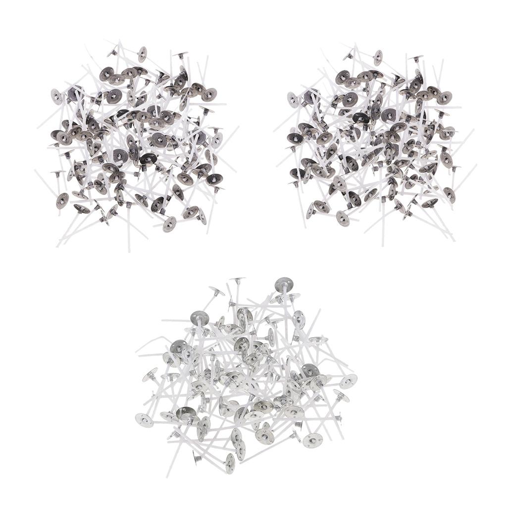 600 Pieces White Cotton Candle Wicks Core For Home Candle Making 2.5/3/3.5cm
