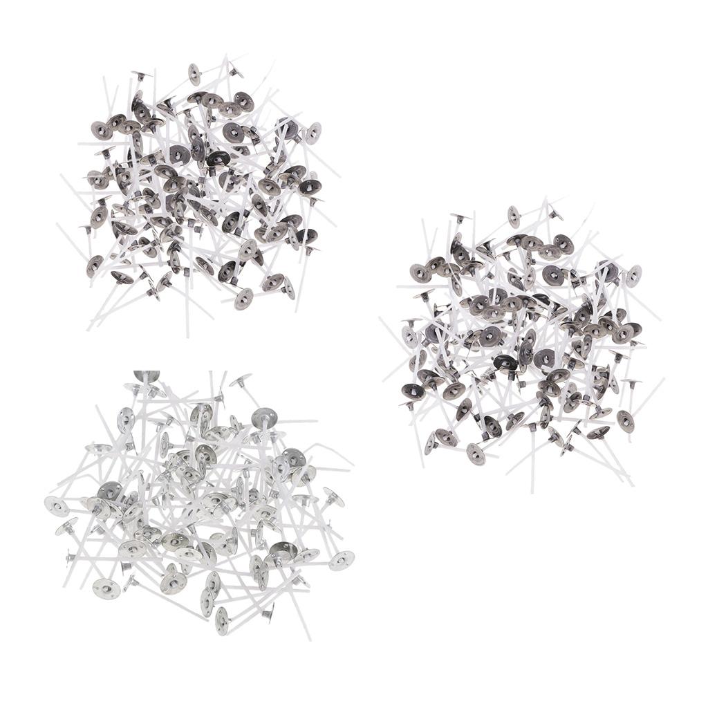 600 Pieces White Cotton Candle Wicks Core For Home Candle Making 2.5/3/3.5cm