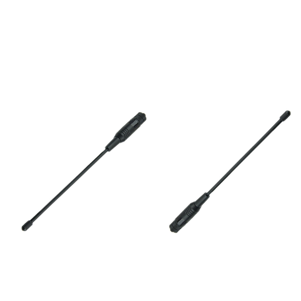 2Pcs NA-701 SMA-Male Walkie Talkie Dual Band Handheld Two-Way Radio Antenna
