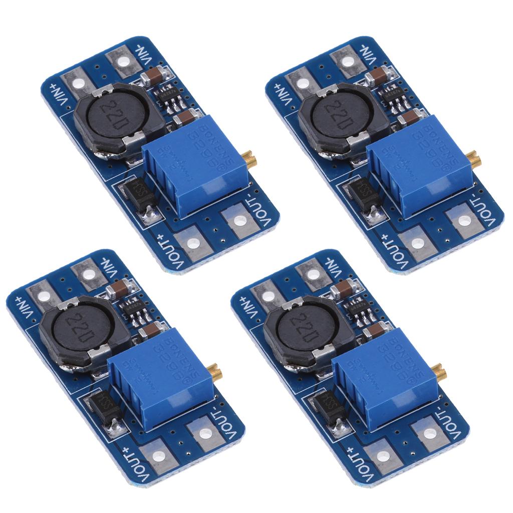 4PCS 2A DC-DC Step Up Power Supply Booster Power Module for