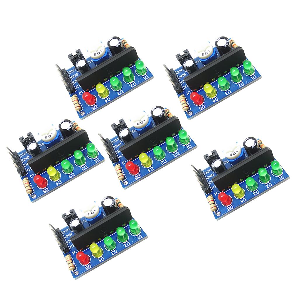 6Piece Power Level Indicator Battery Pro Audio Level Indicator Module