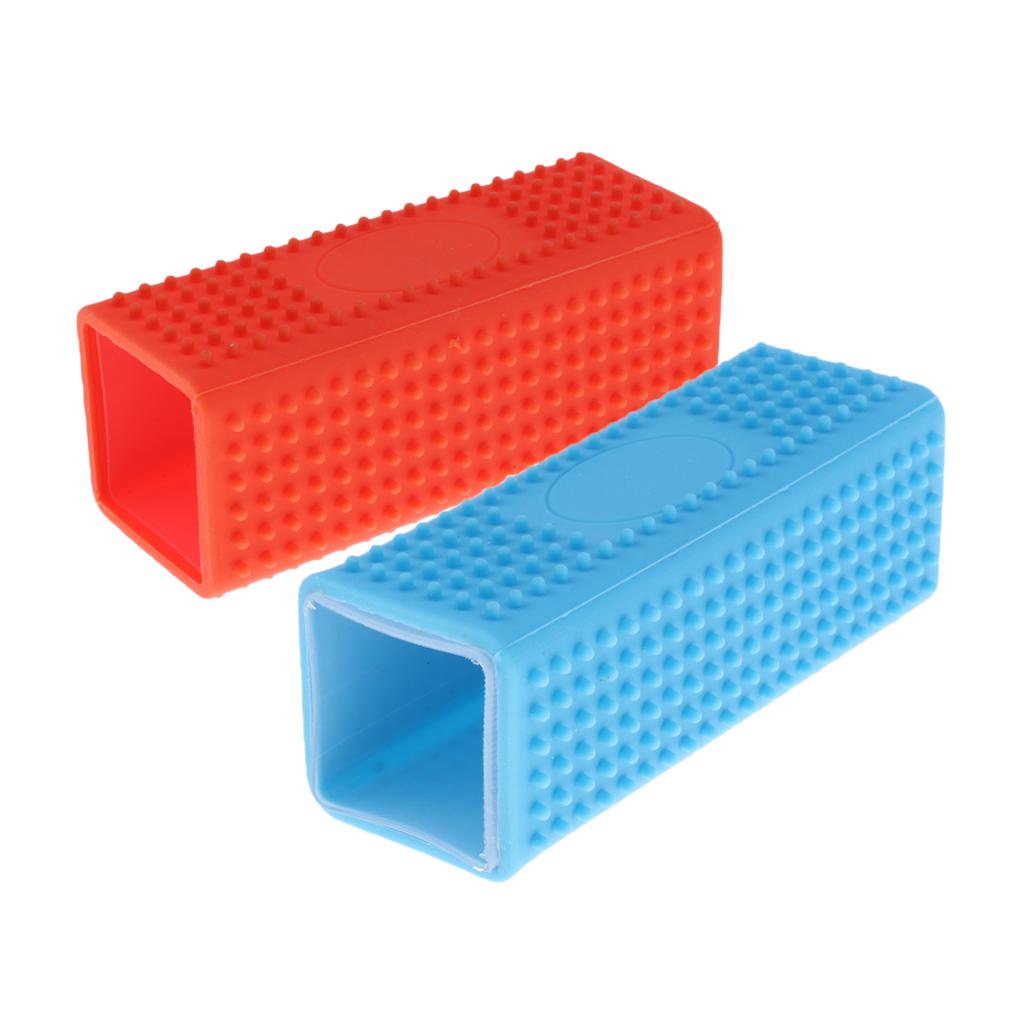 2pc Silicone Pet Dog Cat Hair Remover Clothes Carpet Fur Brush Cleaner