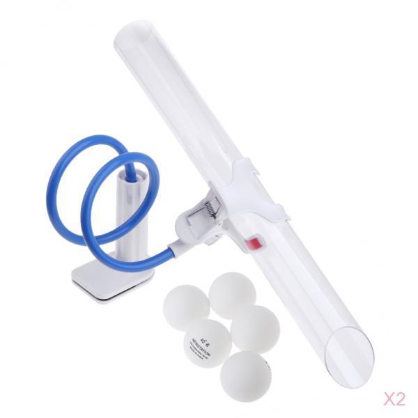 2 Set Fixed Table Tennis Ping Pong Training Rapid Rebound Robot Trainer Tool