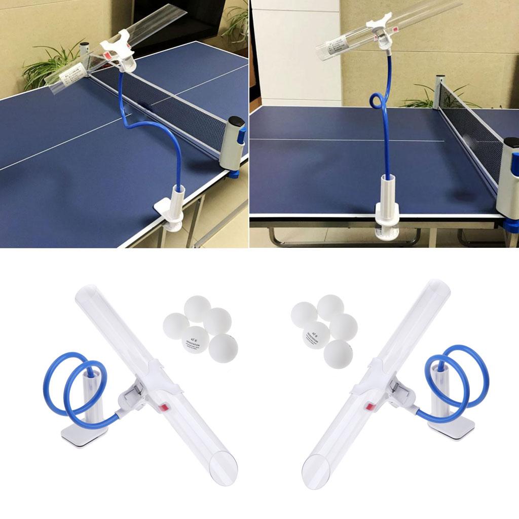 2 Set Fixed Table Tennis Ping Pong Training Rapid Rebound Robot Trainer Tool