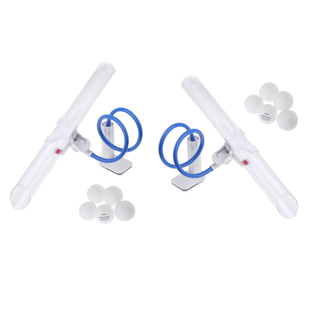 2 Set Fixed Table Tennis Ping Pong Training Rapid Rebound Robot Trainer Tool