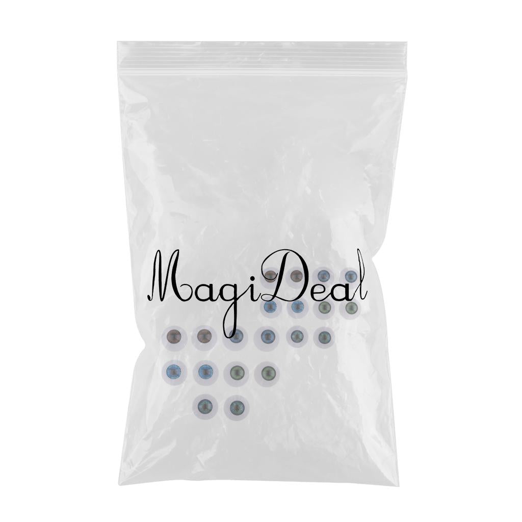 10 Pairs Acrylic Eyeballs Eyes for Newborn Baby Doll BJD Doll DIY 22/24mm