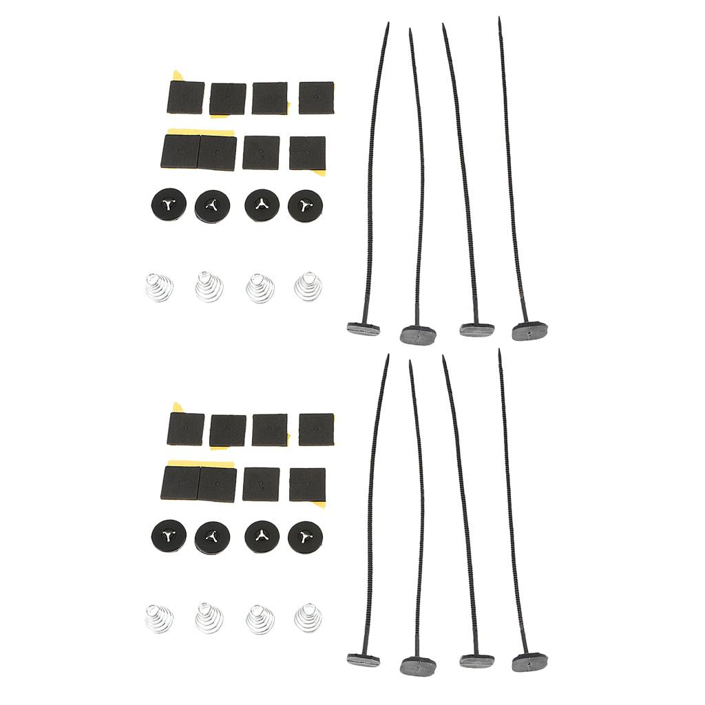 2Set Electric Radiator Fan Ties Straps Mounting Kit Universal Strap Tie Fans
