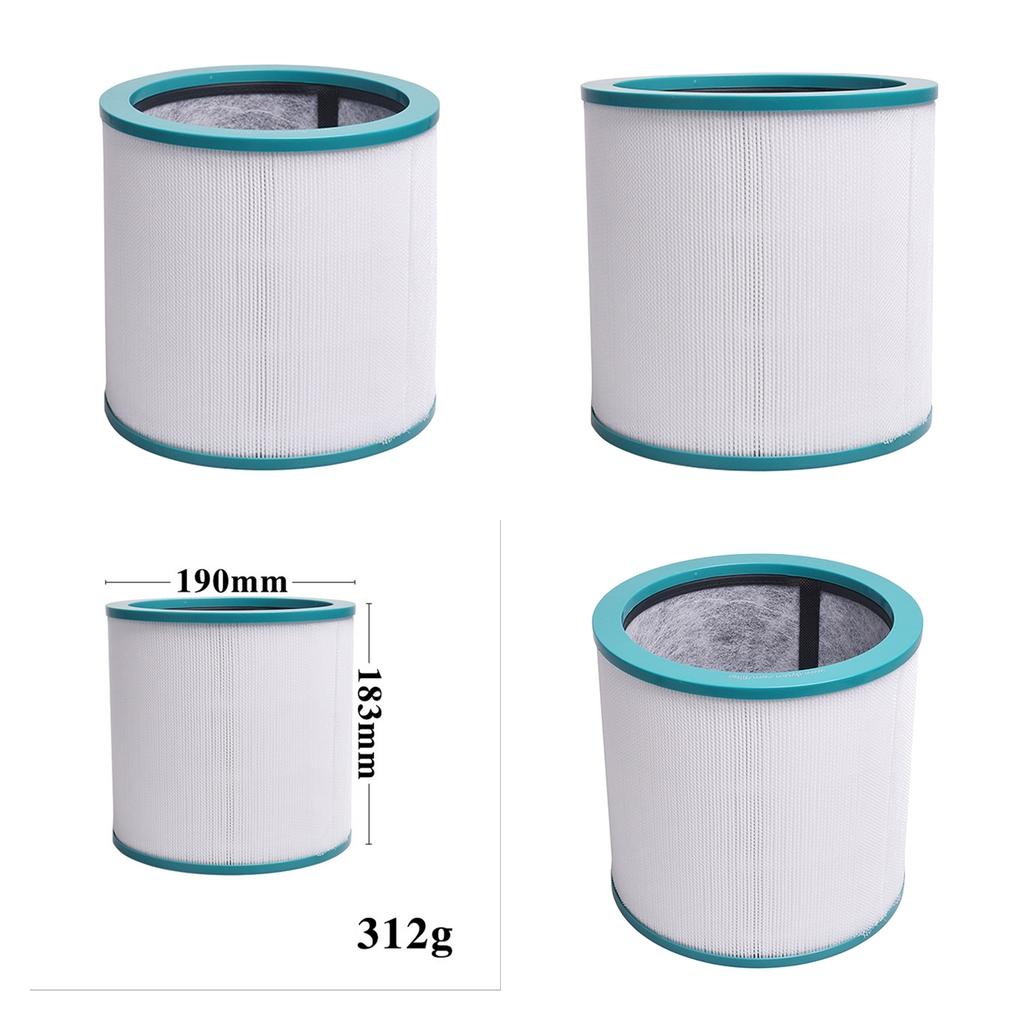 4Pcs Purifier Replacement Filter for Dyson Pure Cool Link Desk Link purifier