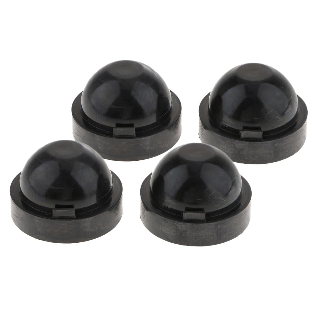 4PCS Inner Dia Rubber Housing Seal Dust Cover for Car LED HID Headlight 85mm