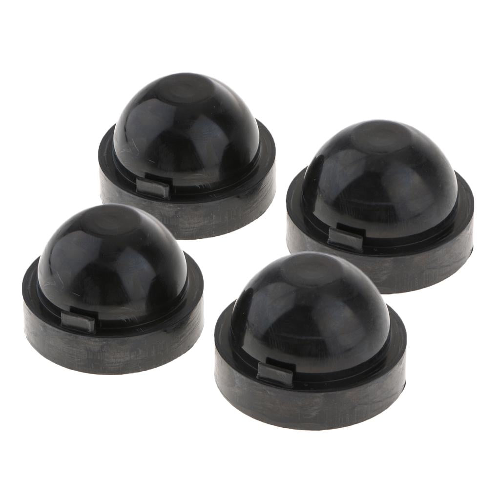 4PCS Inner Dia Rubber Housing Seal Dust Cover for Car LED HID Headlight 85mm
