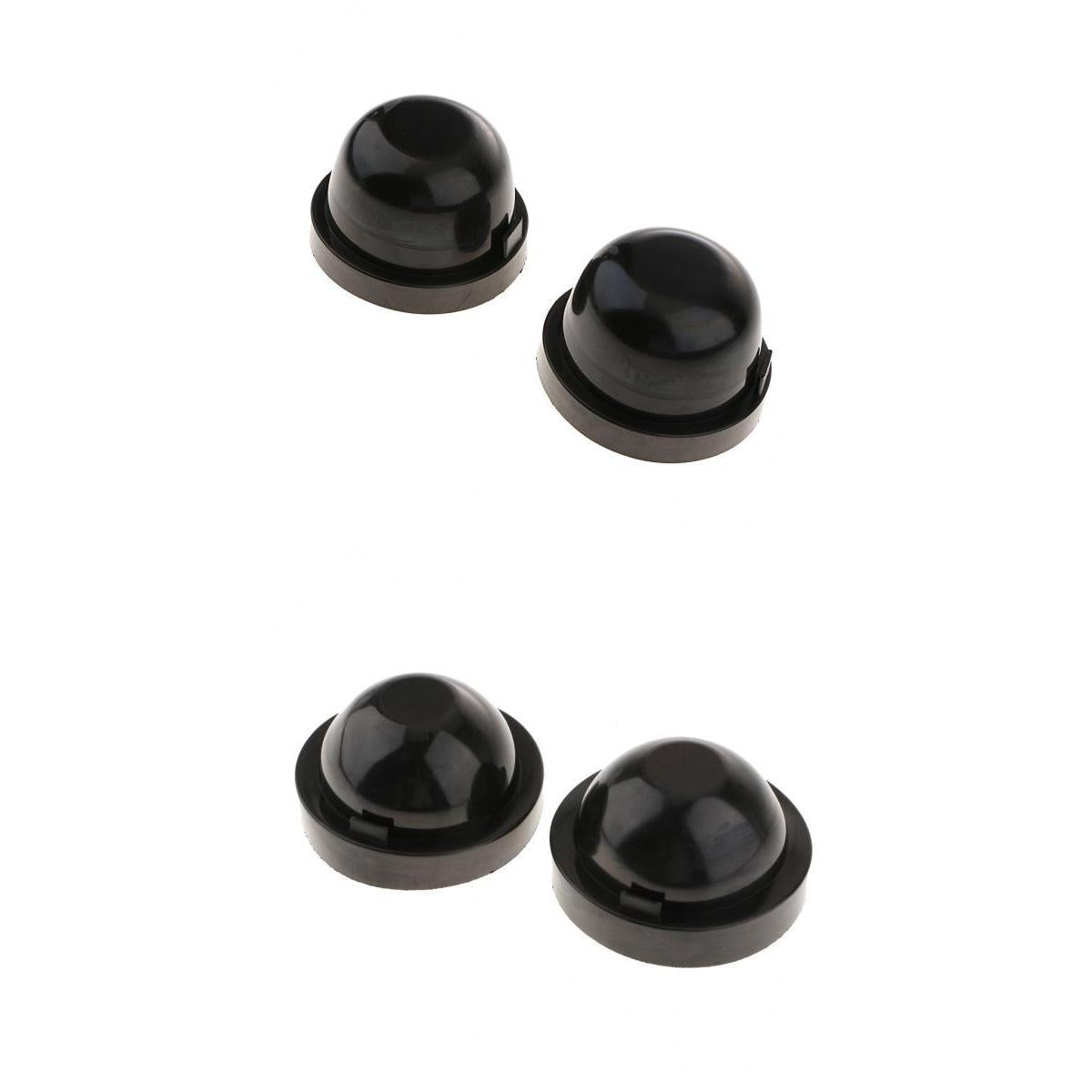 4pcs Inner Rubber Housing Seal Cap Anti Dust Cover for Car LED HID Headlight