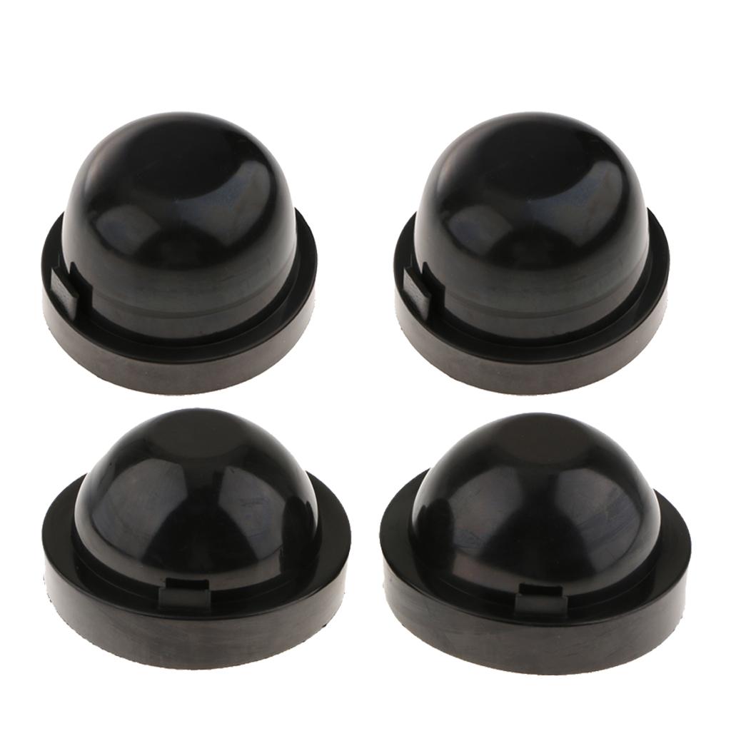 4pcs Inner Rubber Housing Seal Cap Anti Dust Cover for Car LED HID Headlight