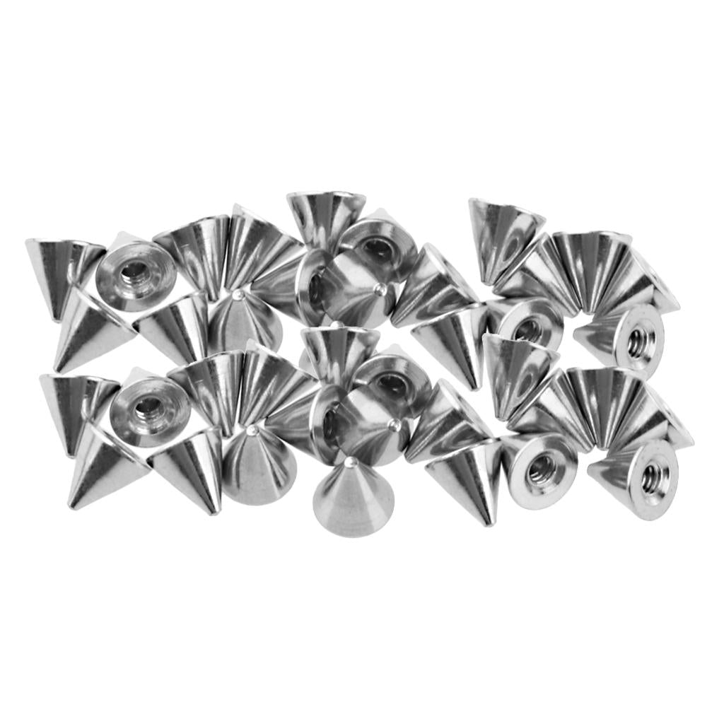 40 Piece Stainless Steel Body Piercing Jewelry fit 14g Barbell 4mm 5mm Cone