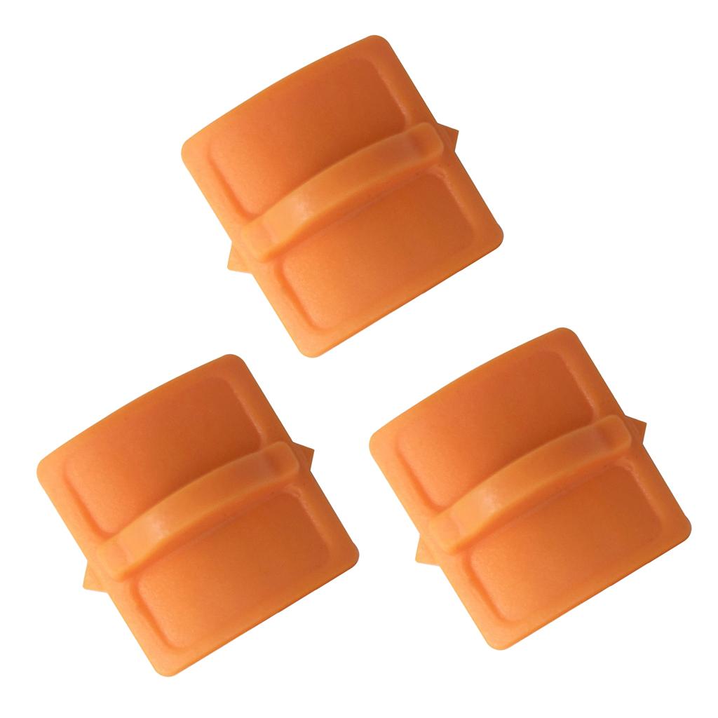 3Pc Paper Trimmer Triple Track High Profile Cutting Replacement Blades Parts