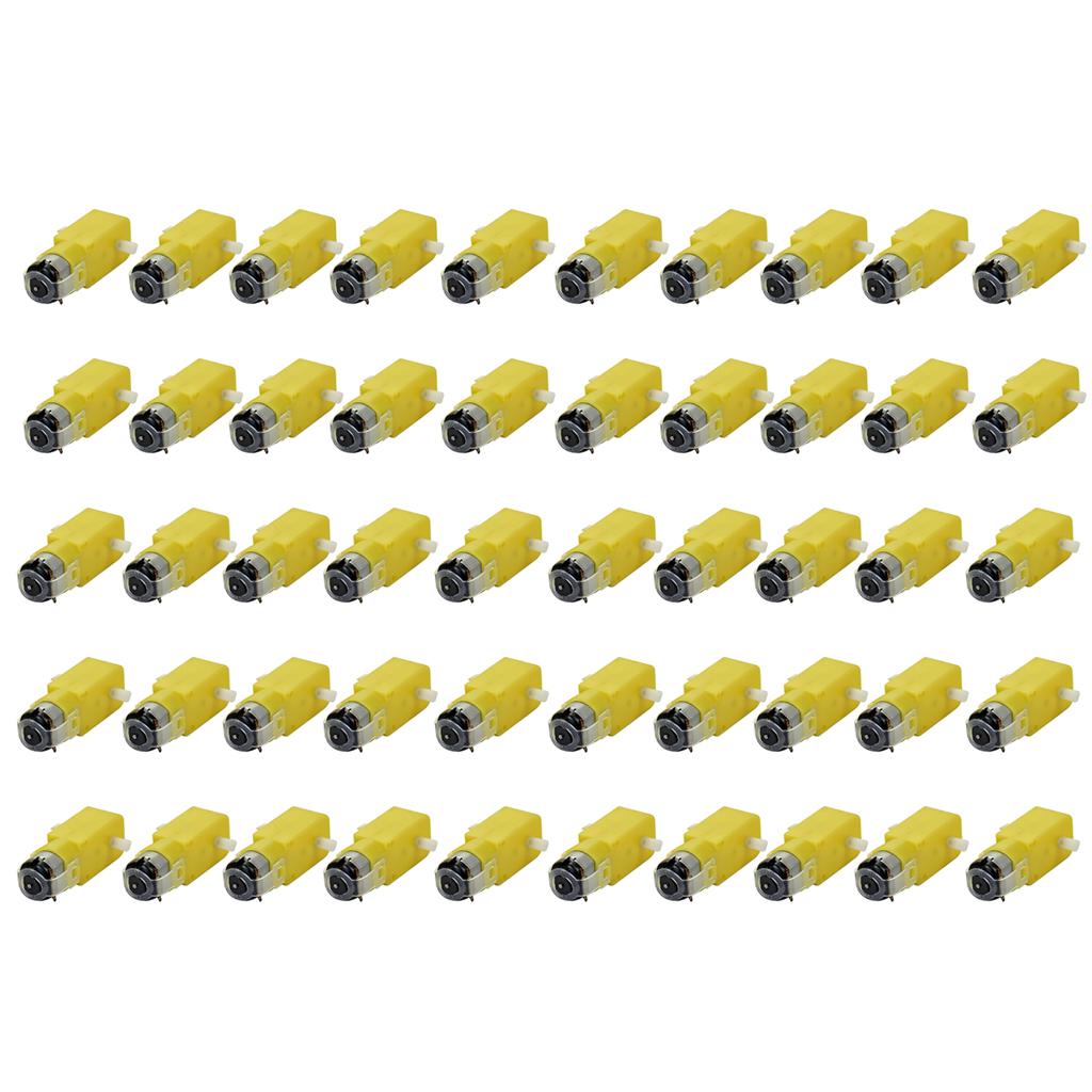 50 Piece Intelligent Car TT Motor Launch Smart Car Gear Motor for