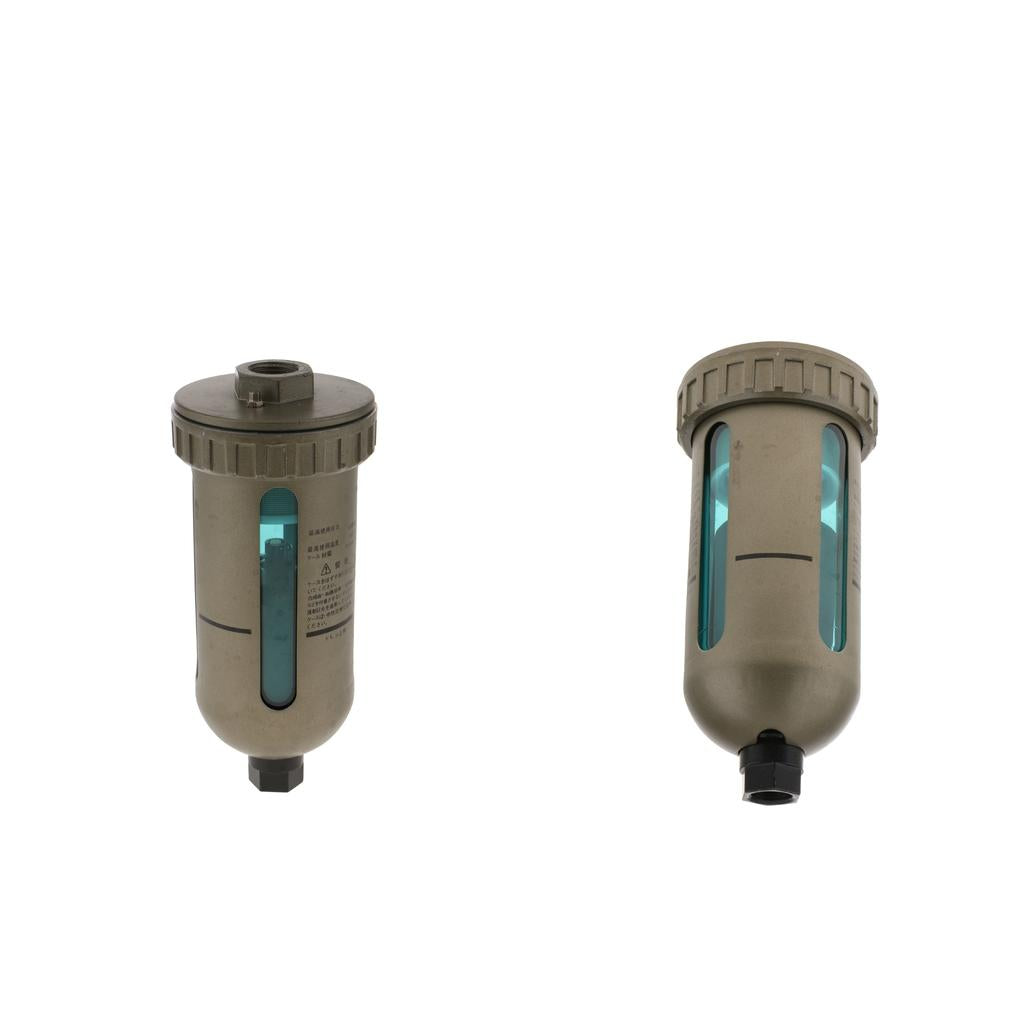 2Pcs AD402-04 Auto Air Drain Filter Compressor Water Moisture Trap Separator