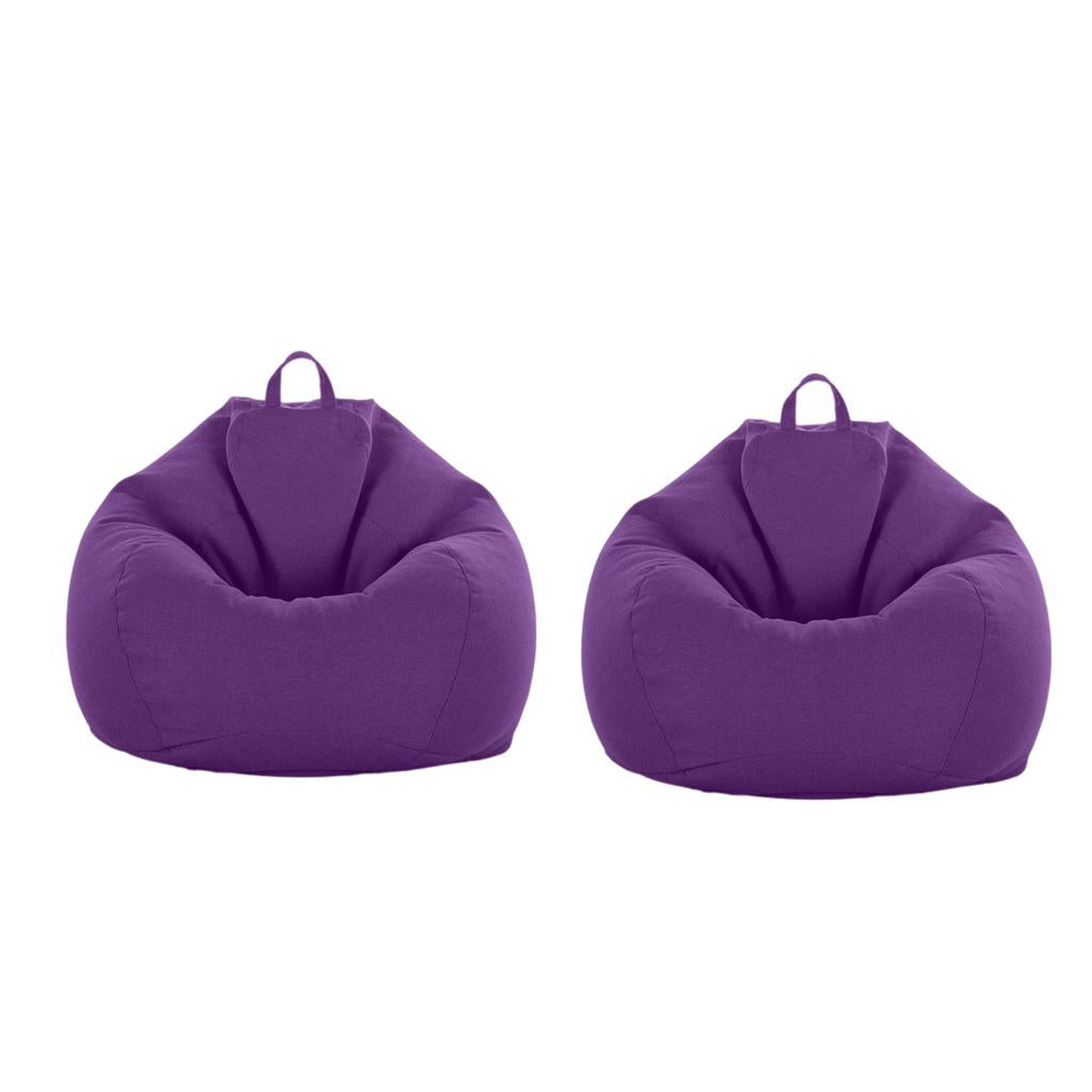 2xBeanbag Covers for Stuffed Animals 90*110cm Adult Size
