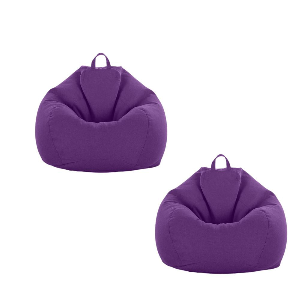 2xBeanbag Covers for Stuffed Animals 90*110cm Adult Size