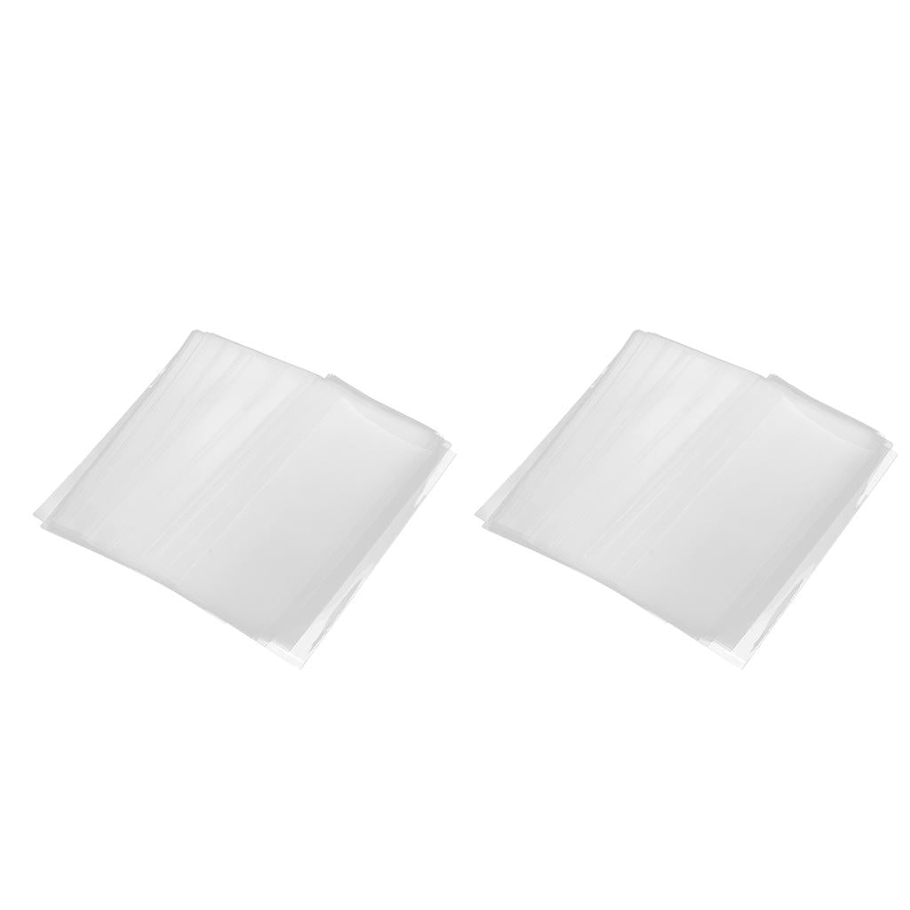 100PCS Paper Money Collection Holder Bill Note Currency Storage 17x8/19x9cm