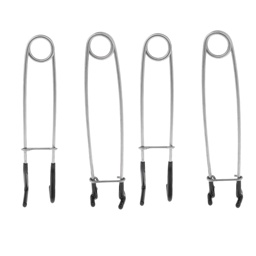 4pcs Bait Lure Pick up Hook Tool Frog Blackfish Fish Mouth Opener Spreader