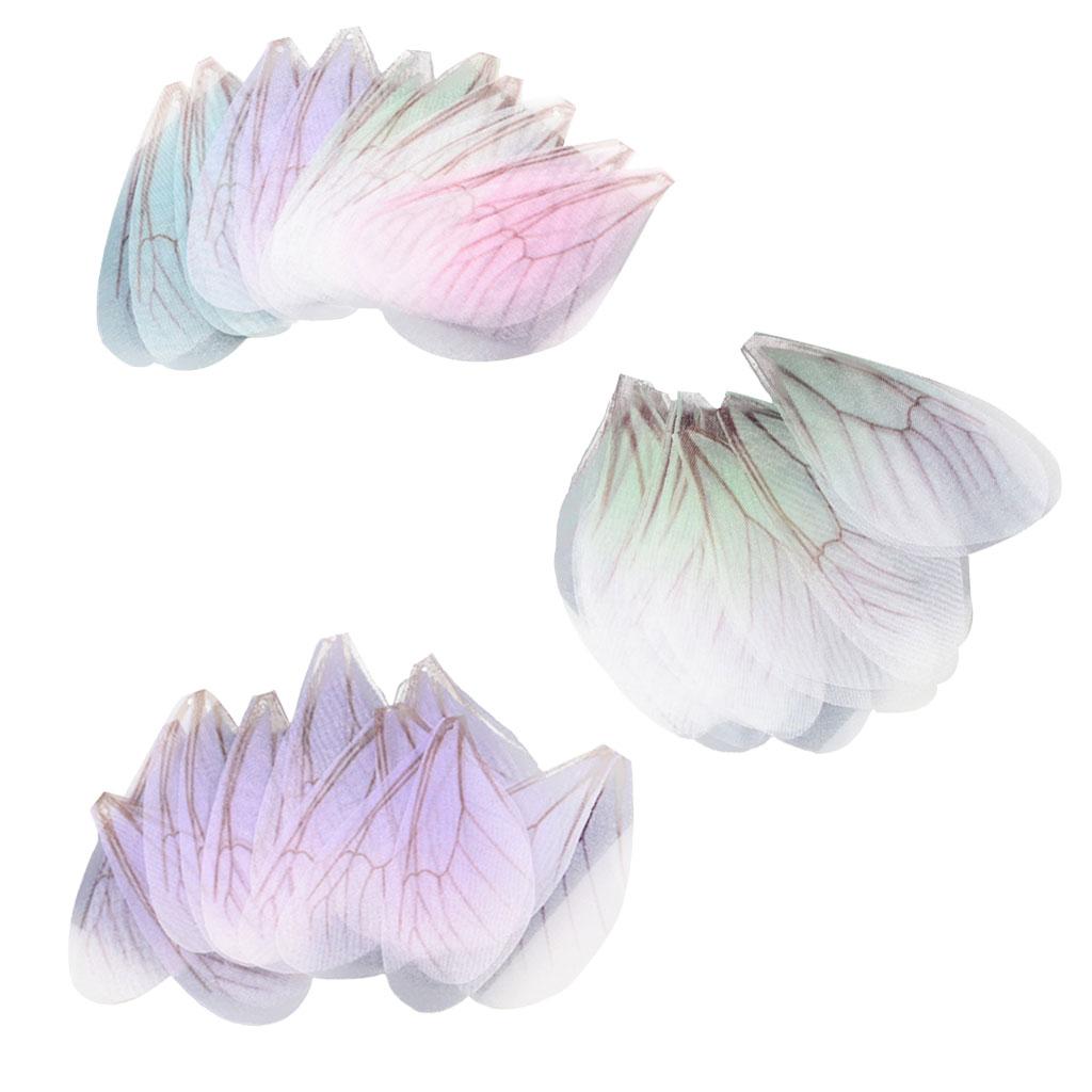 30 Pieces Dragonfly Wing Earrings Pendants for DIY Charm Jewelry Findings