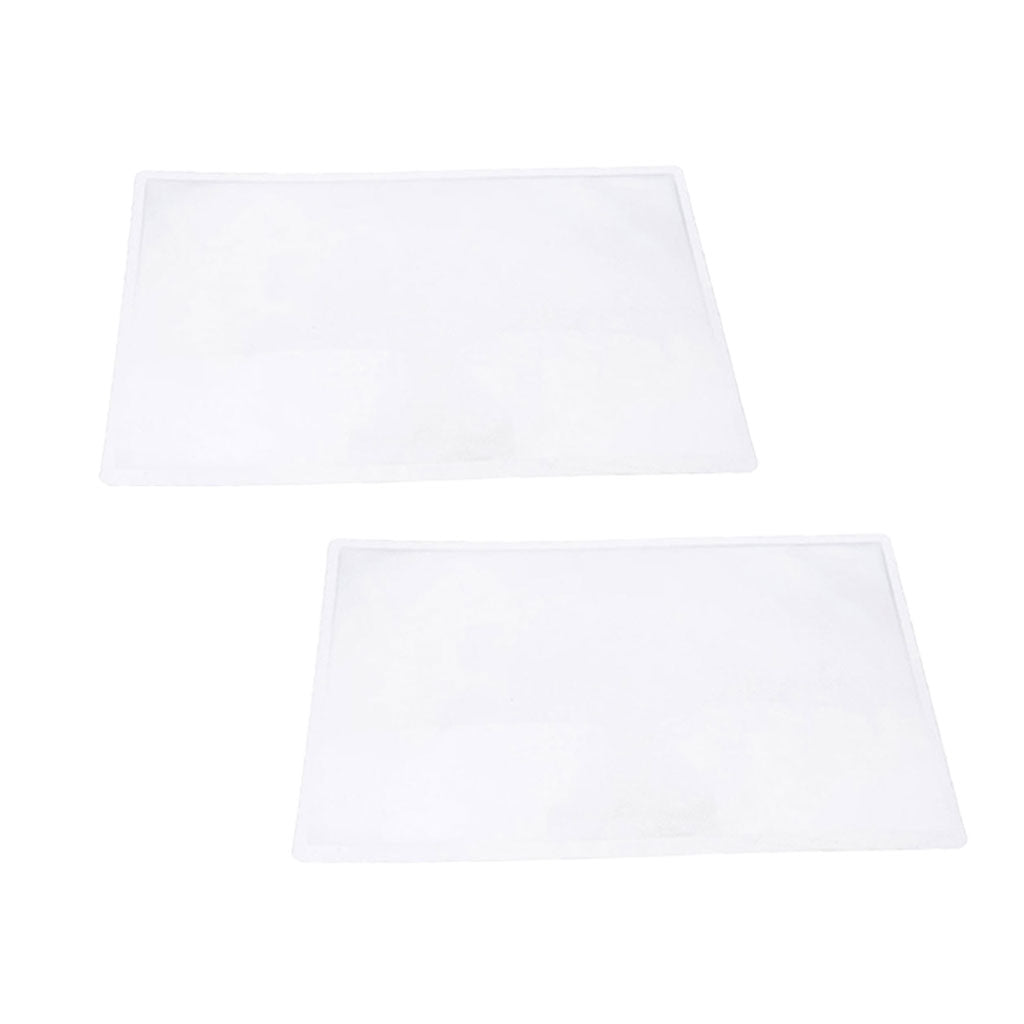 2x Seniors Full Page Reading Magnifier for Presbyopic People Low Vision Aids