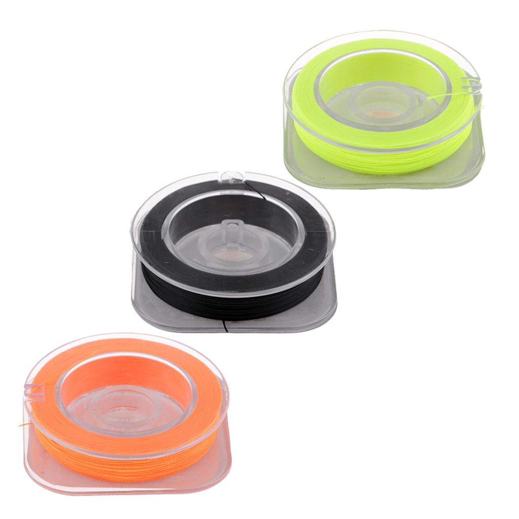 3pcs 50m Fishing Rod Guide Ring Wrapping Lines Rod Building Wrapping Threads