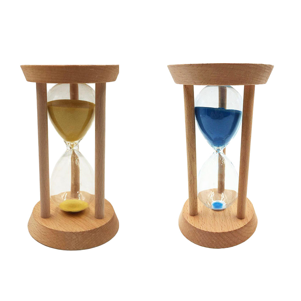 20 Minutes Wood Sandglass Hourglass Sand Clock Timers Timing Tools