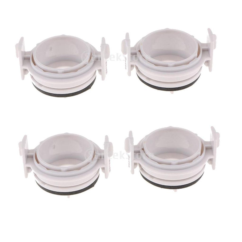 4Pcs HID Light Bulb Holder Adapter Retainers Lamp Clips H7 for H03 E46
