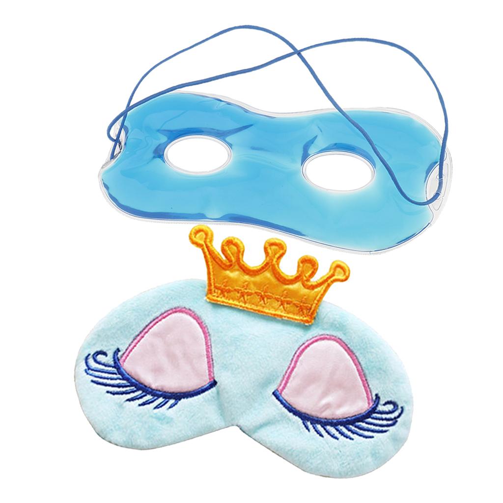 Cold Ice Eye Patch Relieve Eyes Stress Heat Eye Care Mask with Cute Cover