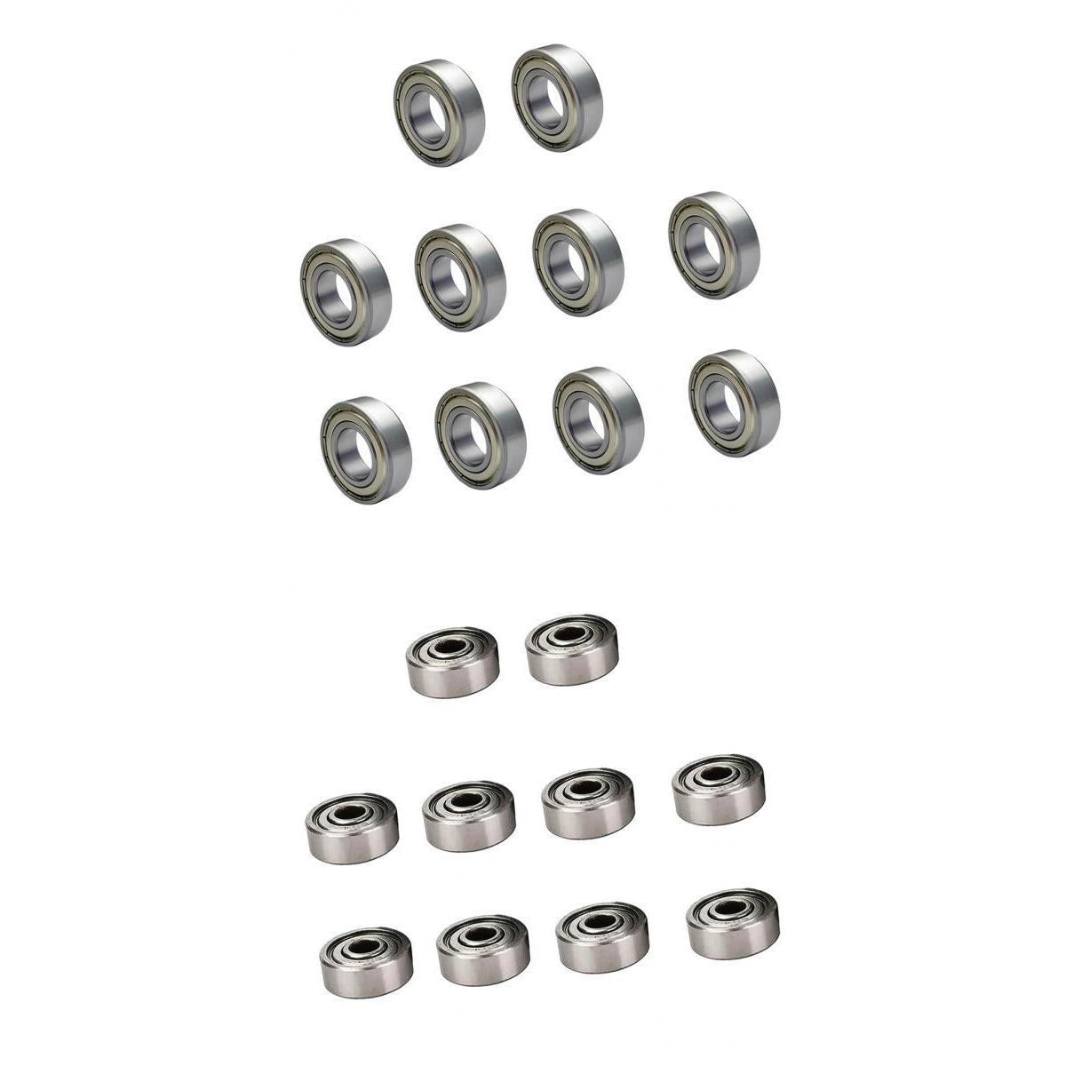 10pcs Radial Ball Bearings 3D Printer Part Mini Bearing 623zz +624zz
