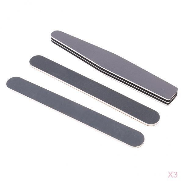 9pcs Long Grinding Sanding Bar Burnishing Stick Model Polishing Sticks Tools